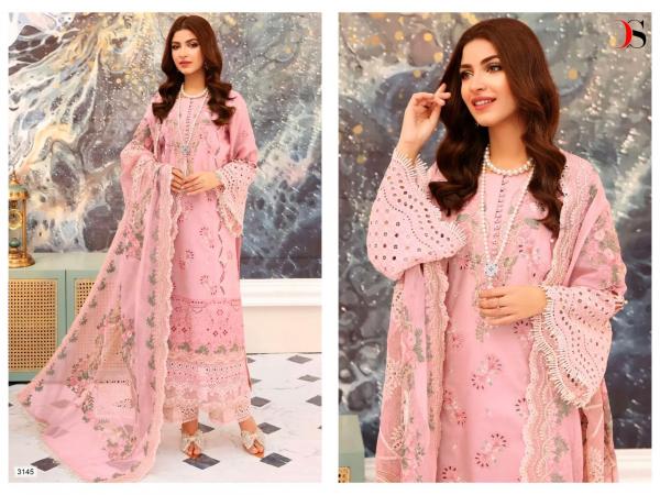 Deepsy Elaf Chikankari 23 Cotton Designer Pakistani Suits Collection